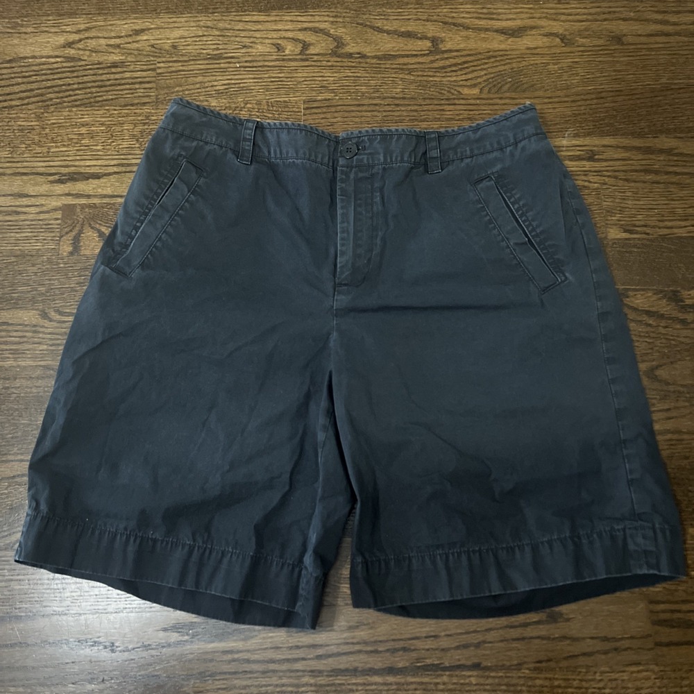 Lauren Jeans Co Ralph Lauren Women's Shorts Black Size 10 Cotton See Photos